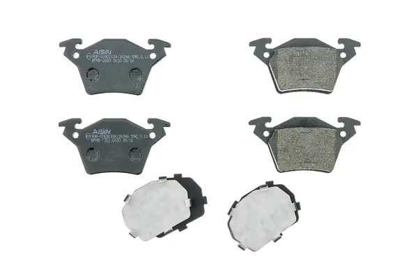 Bremsbelagsatz, Scheibenbremse Hinterachse AISIN BPMB-2008