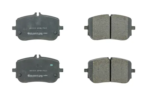 Bremsbelagsatz, Scheibenbremse Vorderachse AISIN BPMB-7013