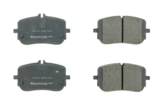Bremsbelagsatz, Scheibenbremse Vorderachse AISIN BPMB-7013 Bild Bremsbelagsatz, Scheibenbremse Vorderachse AISIN BPMB-7013