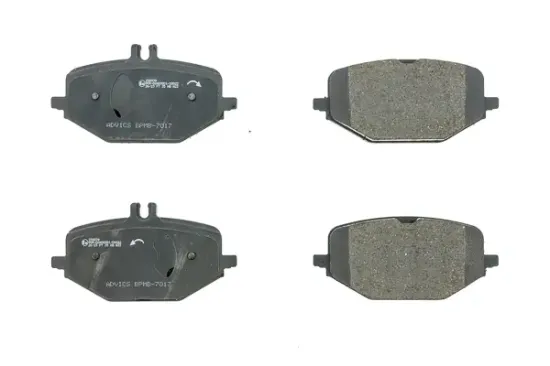 Bremsbelagsatz, Scheibenbremse Hinterachse AISIN BPMB-7017 Bild Bremsbelagsatz, Scheibenbremse Hinterachse AISIN BPMB-7017