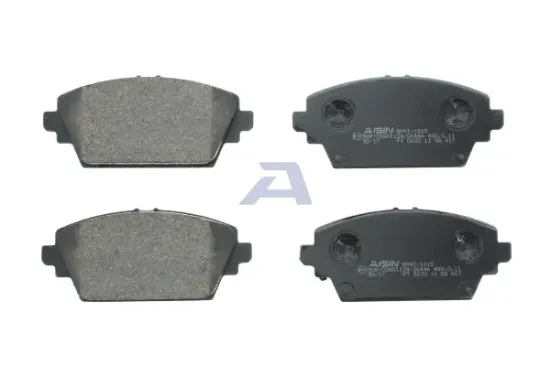 Bremsbelagsatz, Scheibenbremse Vorderachse AISIN BPNI-1015 Bild Bremsbelagsatz, Scheibenbremse Vorderachse AISIN BPNI-1015
