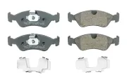 Bremsbelagsatz, Scheibenbremse Vorderachse AISIN BPOP-1016