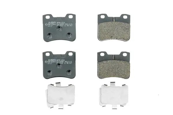 Bremsbelagsatz, Scheibenbremse Vorderachse AISIN BPPE-1016