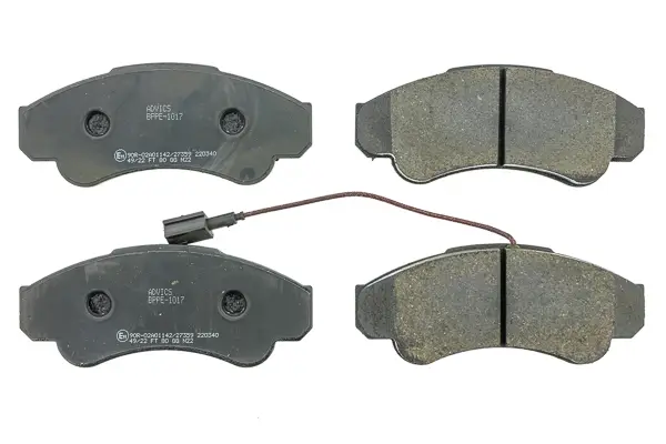 Bremsbelagsatz, Scheibenbremse AISIN BPPE-1017