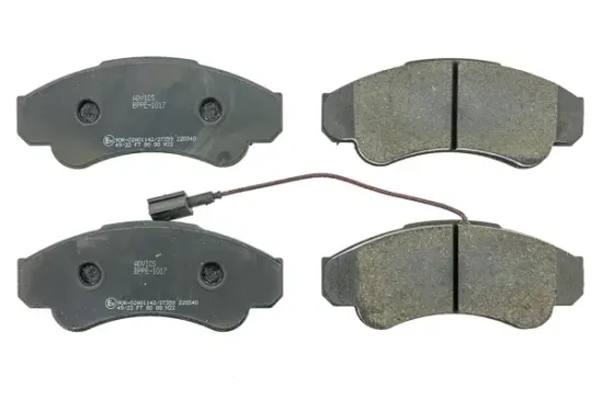 Bremsbelagsatz, Scheibenbremse AISIN BPPE-1017 Bild Bremsbelagsatz, Scheibenbremse AISIN BPPE-1017