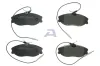 Bremsbelagsatz, Scheibenbremse Vorderachse AISIN BPPE-1018 Bild Bremsbelagsatz, Scheibenbremse Vorderachse AISIN BPPE-1018
