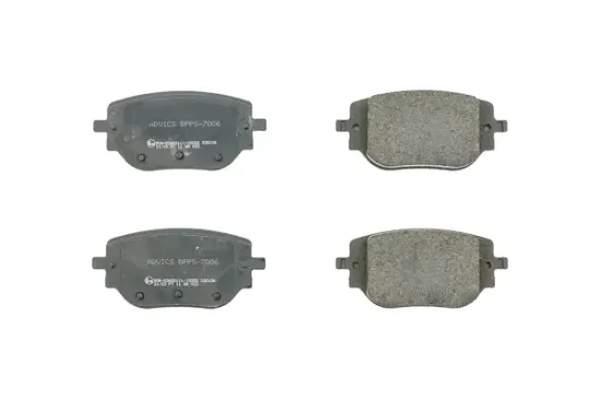 Bremsbelagsatz, Scheibenbremse AISIN BPPS-7006 Bild Bremsbelagsatz, Scheibenbremse AISIN BPPS-7006