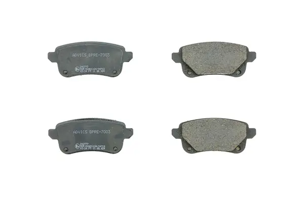 Bremsbelagsatz, Scheibenbremse AISIN BPRE-7003