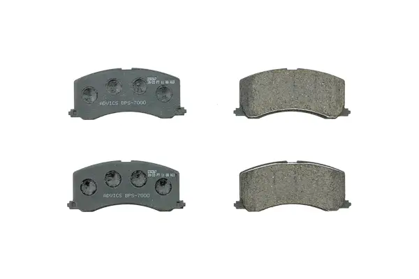 Bremsbelagsatz, Scheibenbremse Vorderachse AISIN BPS-7000