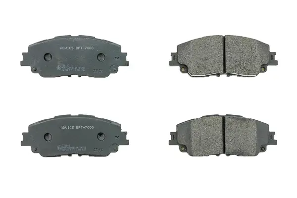 Bremsbelagsatz, Scheibenbremse Vorderachse AISIN BPT-7000