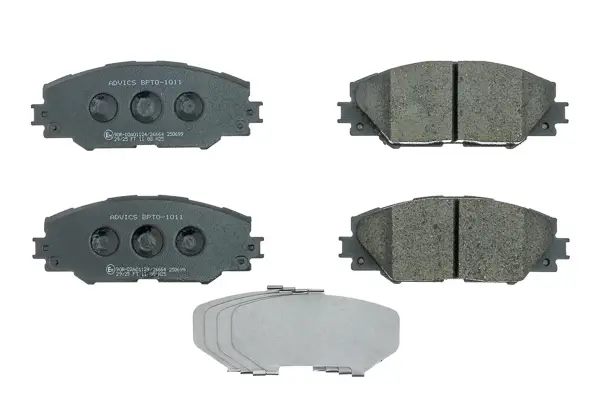 Bremsbelagsatz, Scheibenbremse AISIN BPTO-1011