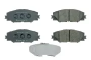 Bremsbelagsatz, Scheibenbremse AISIN BPTO-1011