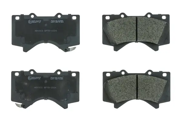 Bremsbelagsatz, Scheibenbremse AISIN BPTO-1024
