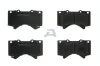 Bremsbelagsatz, Scheibenbremse AISIN BPTO-1024 Bild Bremsbelagsatz, Scheibenbremse AISIN BPTO-1024