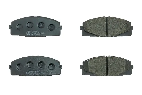 Bremsbelagsatz, Scheibenbremse Vorderachse AISIN BPTO-1025