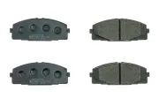 Bremsbelagsatz, Scheibenbremse Vorderachse AISIN BPTO-1025