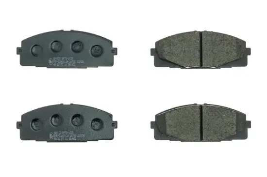Bremsbelagsatz, Scheibenbremse Vorderachse AISIN BPTO-1025 Bild Bremsbelagsatz, Scheibenbremse Vorderachse AISIN BPTO-1025