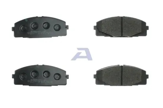 Bremsbelagsatz, Scheibenbremse Vorderachse AISIN BPTO-1025 Bild Bremsbelagsatz, Scheibenbremse Vorderachse AISIN BPTO-1025