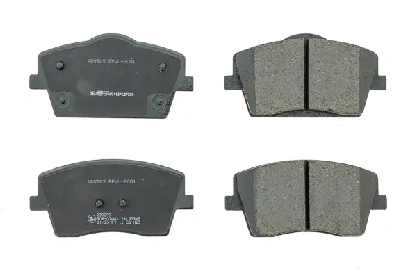 Bremsbelagsatz, Scheibenbremse Vorderachse AISIN BPVL-7001