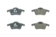 Bremsbelagsatz, Scheibenbremse AISIN BPVO-2001