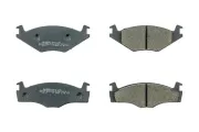 Bremsbelagsatz, Scheibenbremse Vorderachse AISIN BPVW-1036