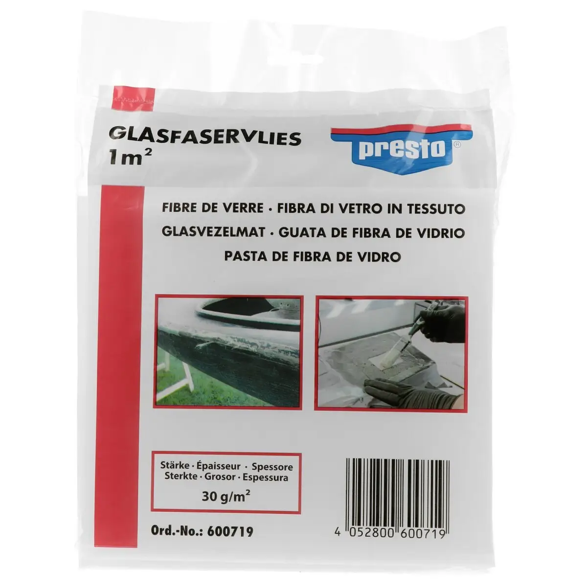 Glasfaserspachtel PRESTO 600719