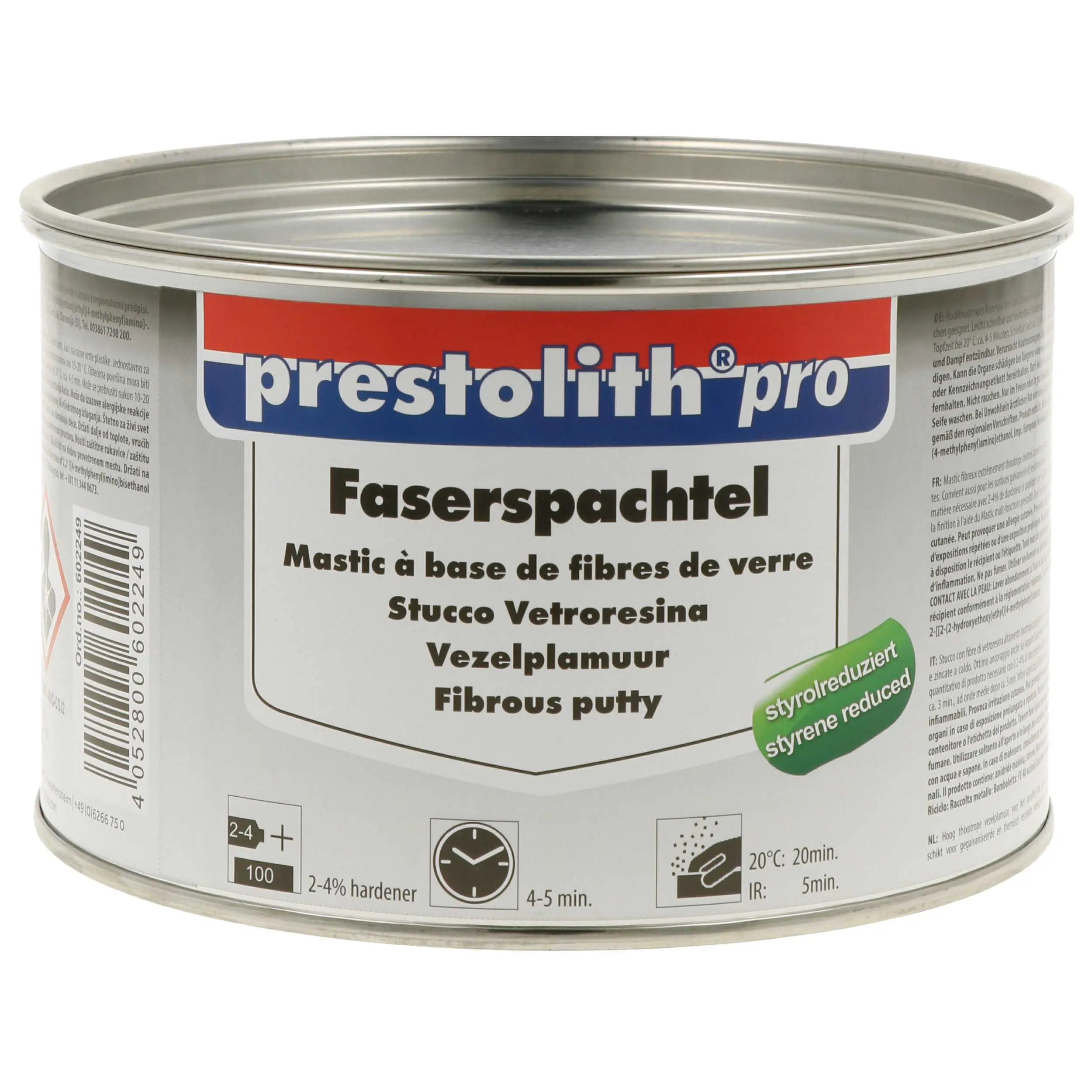 Glasfaserspachtel PRESTO 602249