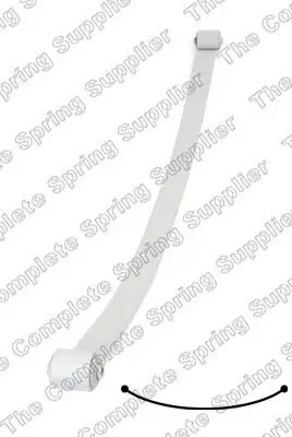 Federnpaket Hinterachse LESJÖFORS 5895016