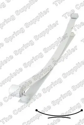 Federnpaket Hinterachse LESJÖFORS 5895018