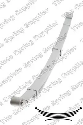 Federnpaket Hinterachse LESJÖFORS 6119102 Bild Federnpaket Hinterachse LESJÖFORS 6119102