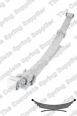 Federnpaket Hinterachse LESJÖFORS 6159213