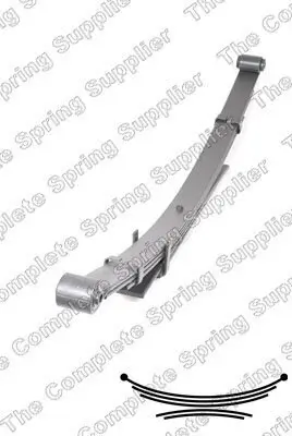 Federnpaket Hinterachse LESJÖFORS 6192533 Bild Federnpaket Hinterachse LESJÖFORS 6192533