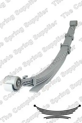 Federnpaket Hinterachse LESJÖFORS 6195013 Bild Federnpaket Hinterachse LESJÖFORS 6195013