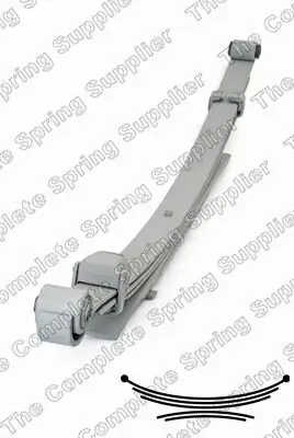 Federnpaket Hinterachse KILEN 627010