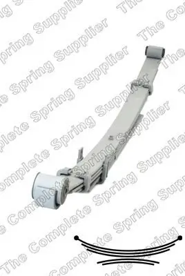 Federnpaket Hinterachse KILEN 664030