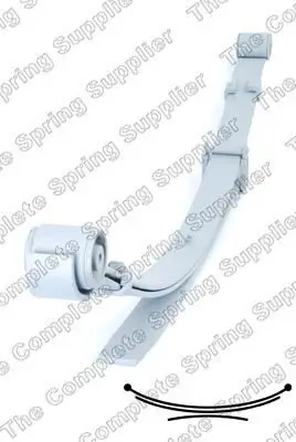 Federnpaket Hinterachse KILEN 666037