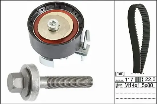 Zahnriemensatz HEPU 20-1836 Bild Zahnriemensatz HEPU 20-1836