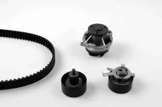 Wasserpumpe + Zahnriemensatz HEPU PK02361 Bild Wasserpumpe + Zahnriemensatz HEPU PK02361