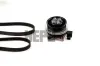 Wasserpumpe + Keilrippenriemensatz HEPU PK06511