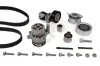 Wasserpumpe + Zahn-/Keilrippenriemensatz HEPU PK06621-XT1