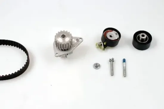 Wasserpumpe + Zahnriemensatz HEPU PK08040 Bild Wasserpumpe + Zahnriemensatz HEPU PK08040