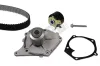 Wasserpumpe + Zahnriemensatz HEPU PK09621D
