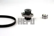 Wasserpumpe + Zahnriemensatz HEPU PK12012