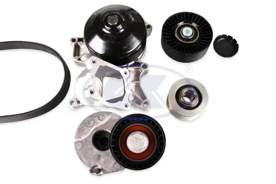 Wasserpumpe + Keilrippenriemensatz GK K980817B Bild Wasserpumpe + Keilrippenriemensatz GK K980817B