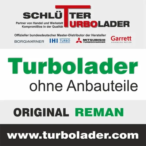 Lader, Aufladung SCHLÜTTER TURBOLADER 172-01918EOL Bild Lader, Aufladung SCHLÜTTER TURBOLADER 172-01918EOL