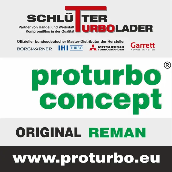 Lader, Aufladung SCHLÜTTER TURBOLADER PRO-02781EOL
