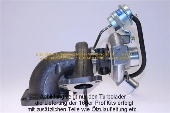 Lader, Aufladung SCHLÜTTER TURBOLADER 166-00045 Bild Lader, Aufladung SCHLÜTTER TURBOLADER 166-00045