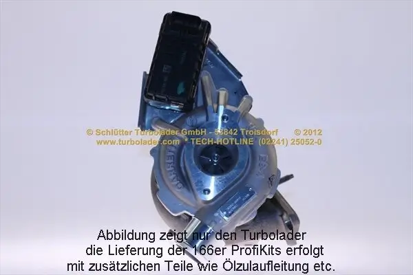 Lader, Aufladung SCHLÜTTER TURBOLADER 166-00055EOL Bild Lader, Aufladung SCHLÜTTER TURBOLADER 166-00055EOL