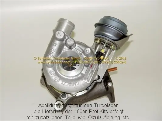 Lader, Aufladung SCHLÜTTER TURBOLADER 166-00130EOL Bild Lader, Aufladung SCHLÜTTER TURBOLADER 166-00130EOL