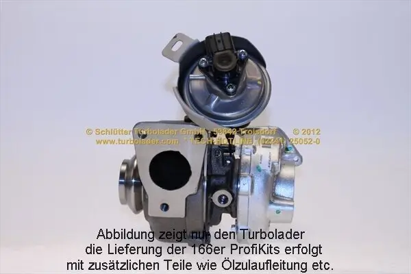 Lader, Aufladung SCHLÜTTER TURBOLADER PRO-00145EOL D2